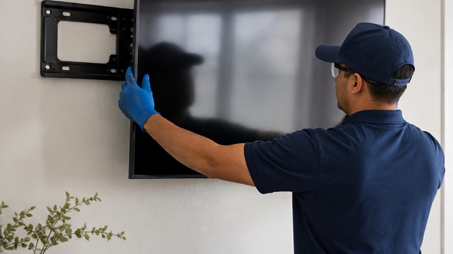 TV mounting β up to 55"