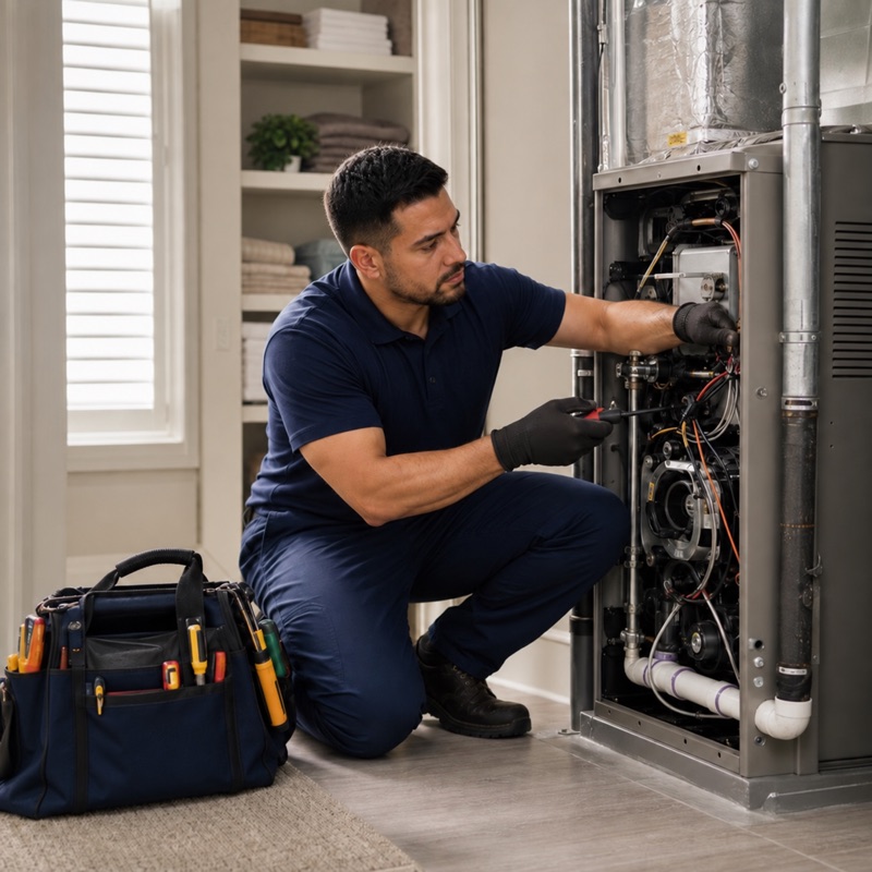Gas Furnace Install