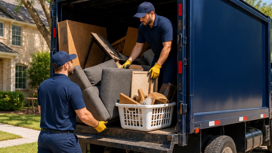 Sofa or couch pickup