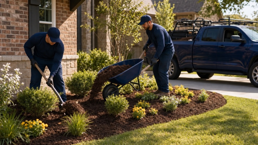 Mulch install
