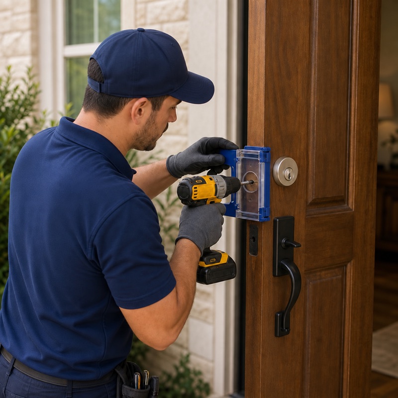 Single-cylinder deadbolt