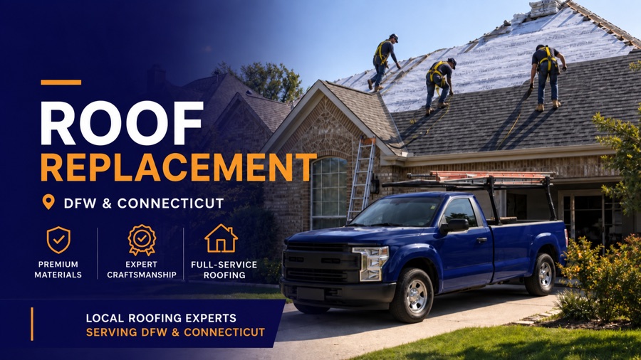 Architectural shingle roof replacement