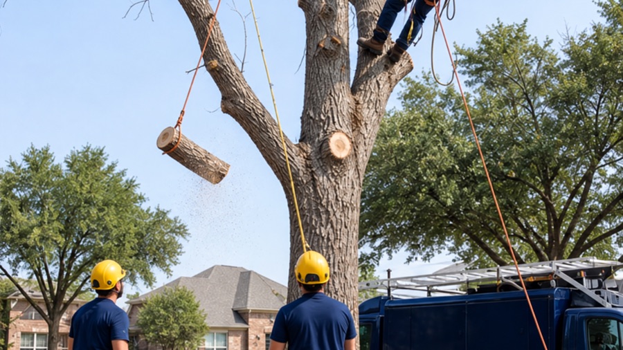 Small tree removal