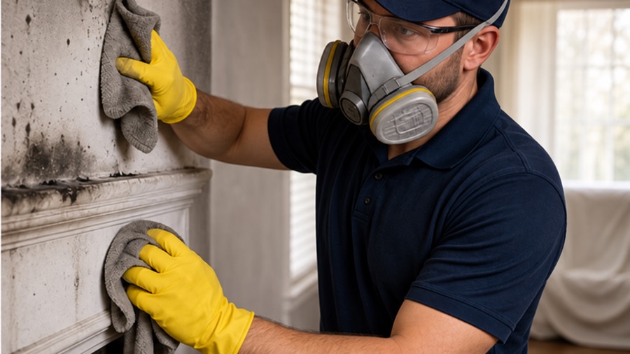 Smoke & soot cleaning