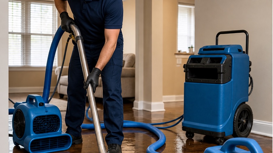 Sewage water cleanup